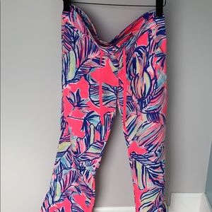 Lilly Pulitzer Galley Linen Pants Cabana Crazed
